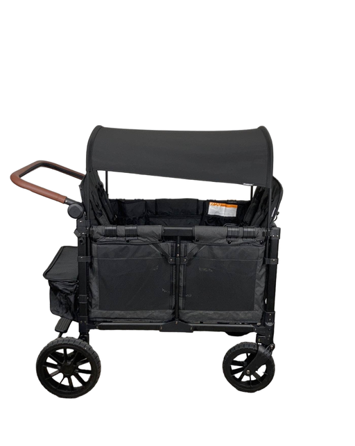 used Wonderfold W4 Luxe Quad Stroller Wagon, Volcanic Black, 2023