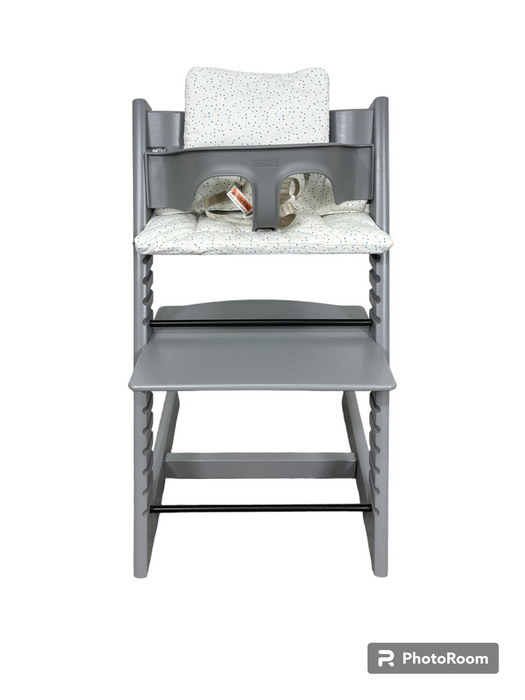 Stokke Tripp Trapp Complete High Chair, Storm Grey, Soft Sprinkle