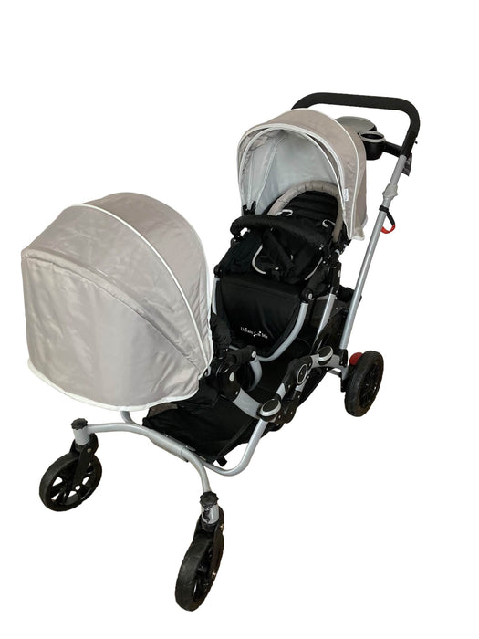 secondhand Dream On Me Track Tandem Stroller, Light Grey