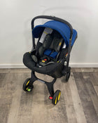 used Doona Infant Car Seat & Stroller Combo, 2021, Royal Blue