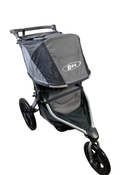 secondhand BOB Revolution Flex Single Jogging Stroller, 2015, Graphite Black