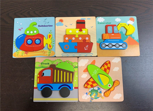 used BUNDLE Wooden Puzzles