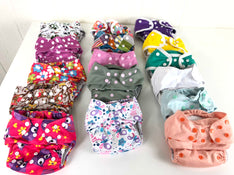 used BUNDLE Cloth Diapers