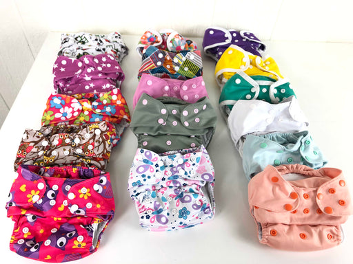 used BUNDLE Cloth Diapers