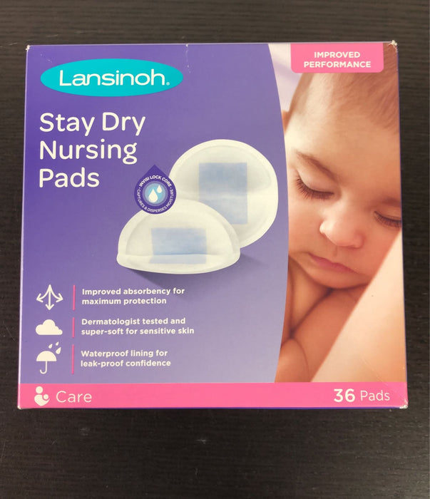 used Lansinoh Disposable Nursing Pads