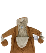 secondhand 7 A.M. Enfant Benji Snowsuit Bebe, 6-12 months, Cognac 