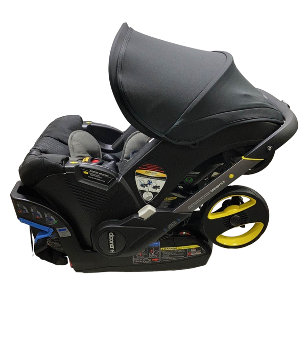 secondhand Doona Infant Car Seat & Stroller Combo, 2022, Nitro Black