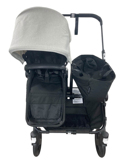 secondhand Bugaboo Donkey 5 Stroller, Black, Misty White, 2021