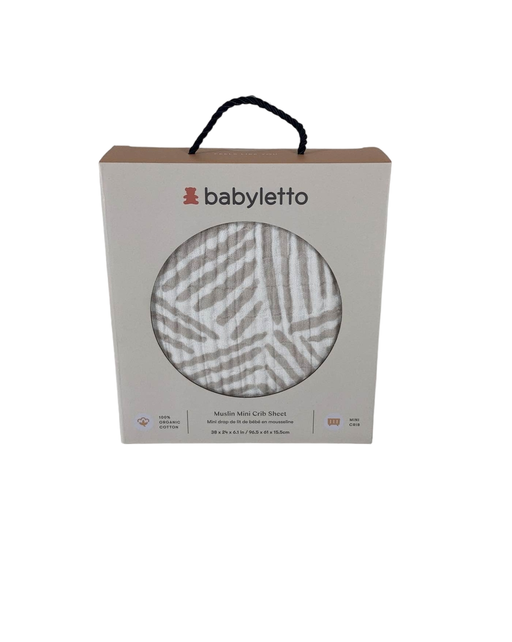 used Babyletto Muslin Mini Crib Sheet