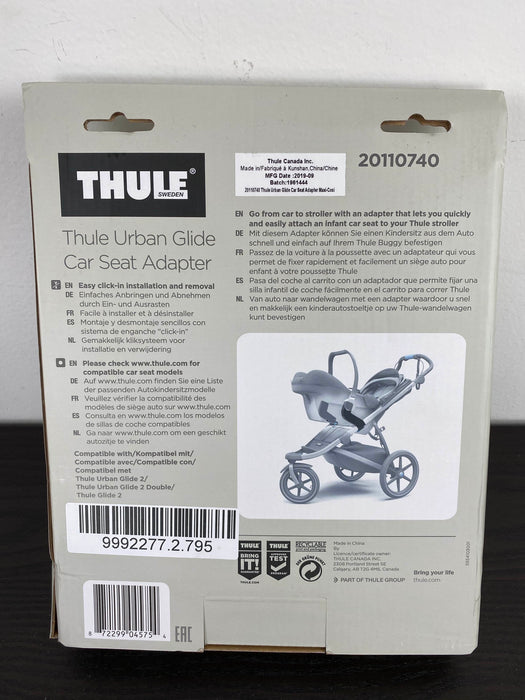 secondhand Thule Urban Glide Car Seat Adapter