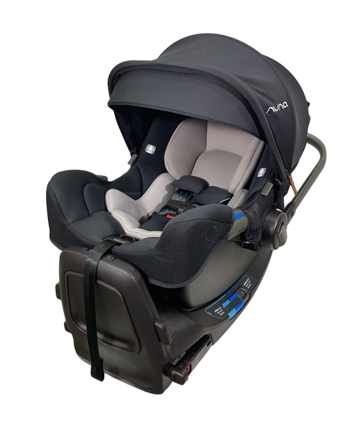 used Nuna PIPA rx Infant Car Seat, Caviar, 2023