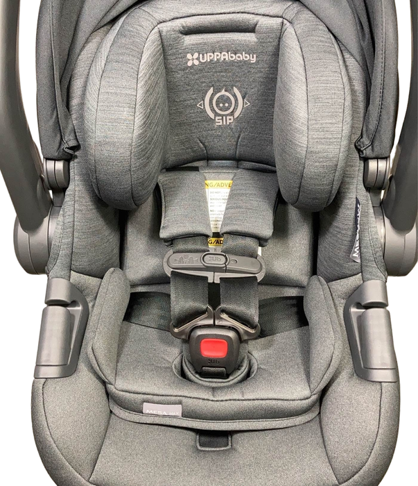 UPPAbaby MESA MAX Infant Car Seat and Base, 2022, DualTech Jake Black