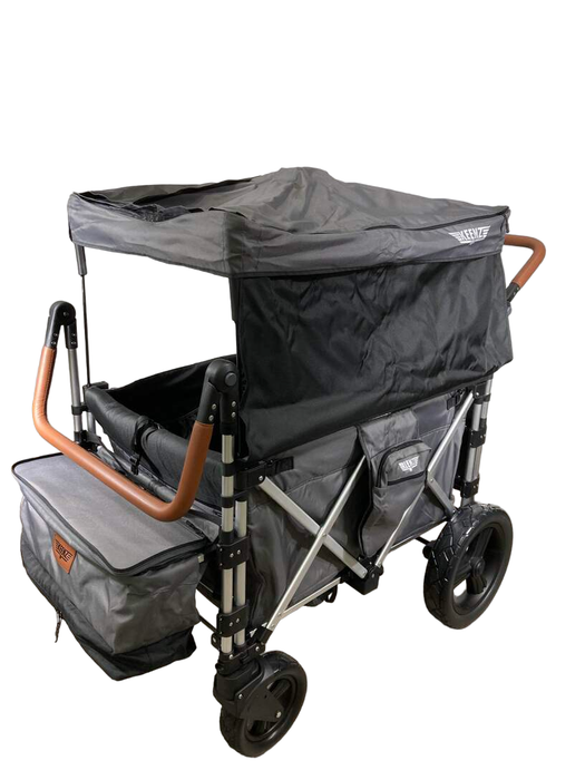 secondhand Keenz 7S+ Ultimate Adventure Stroller Wagon 4 Passenger, 2023, Black - Grey