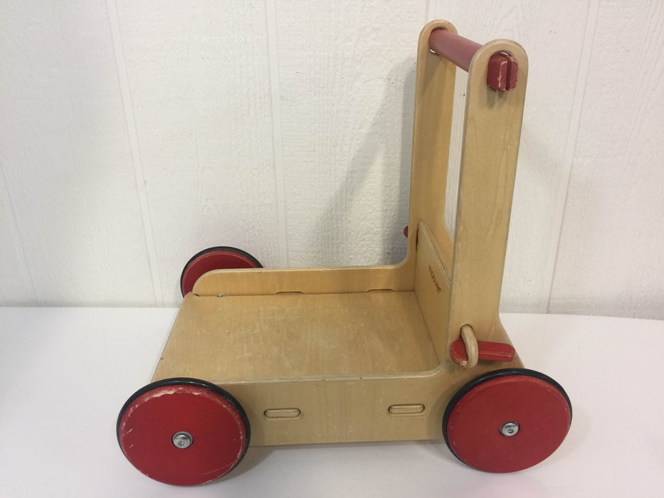 secondhand Moover Wooden Baby Walker