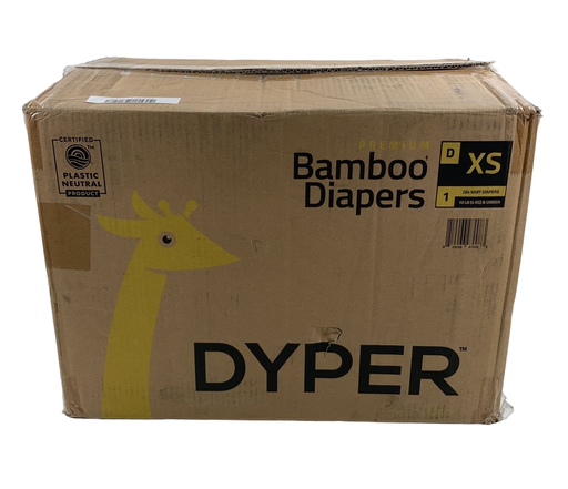 used DYPER Bamboo Diaper, Xs, 264 Count