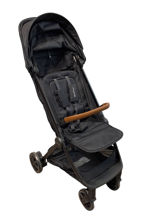 secondhand Nuna Trvl Stroller, 2022, Caviar