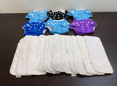 secondhand Alva Baby One Size Adjustable Cloth Diapers