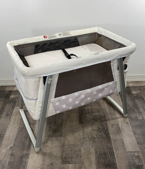 used Babyhome Dream Portable Cot, White