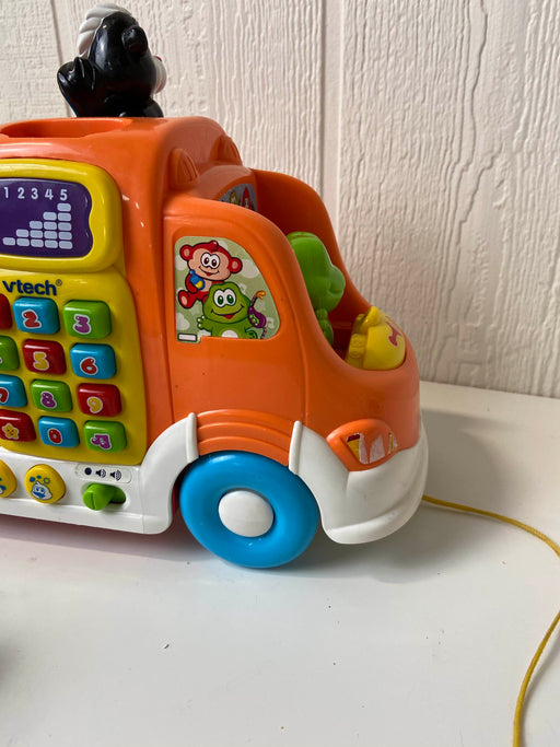 secondhand VTech Pull & Learn Car Carrier