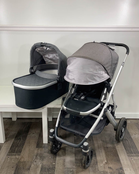 used UPPAbaby VISTA Stroller, Jordan (Grey Melange), 2019