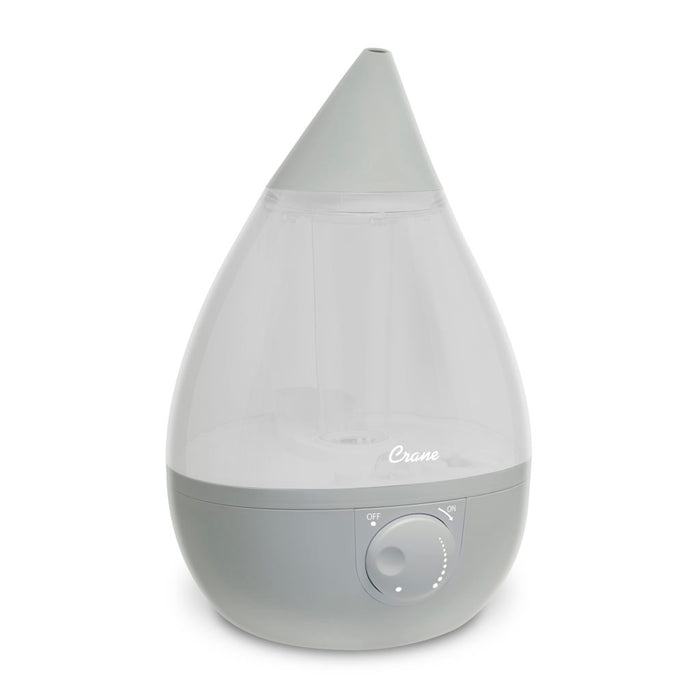 used Crane Ultrasonic Cool Mist Humidifier, Grey