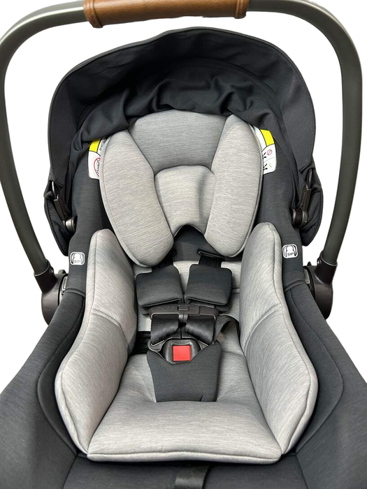 secondhand Nuna Pipa Lite Infant Car Seat, 2021, Caviar