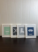 used BUNDLE Wall Decor, -8” x 10” prints