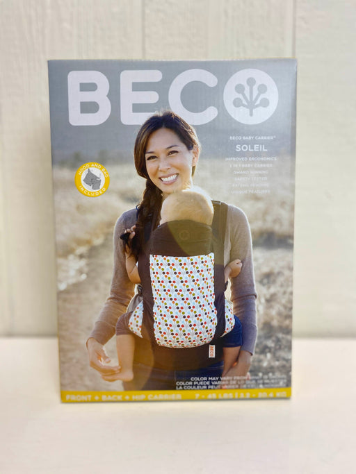 used Beco Soleil Baby Carrier Micah Espresso