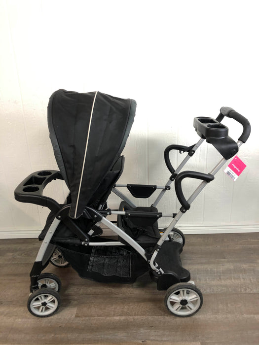 used Graco RoomFor2 Stand And Ride Double Stroller, 2017