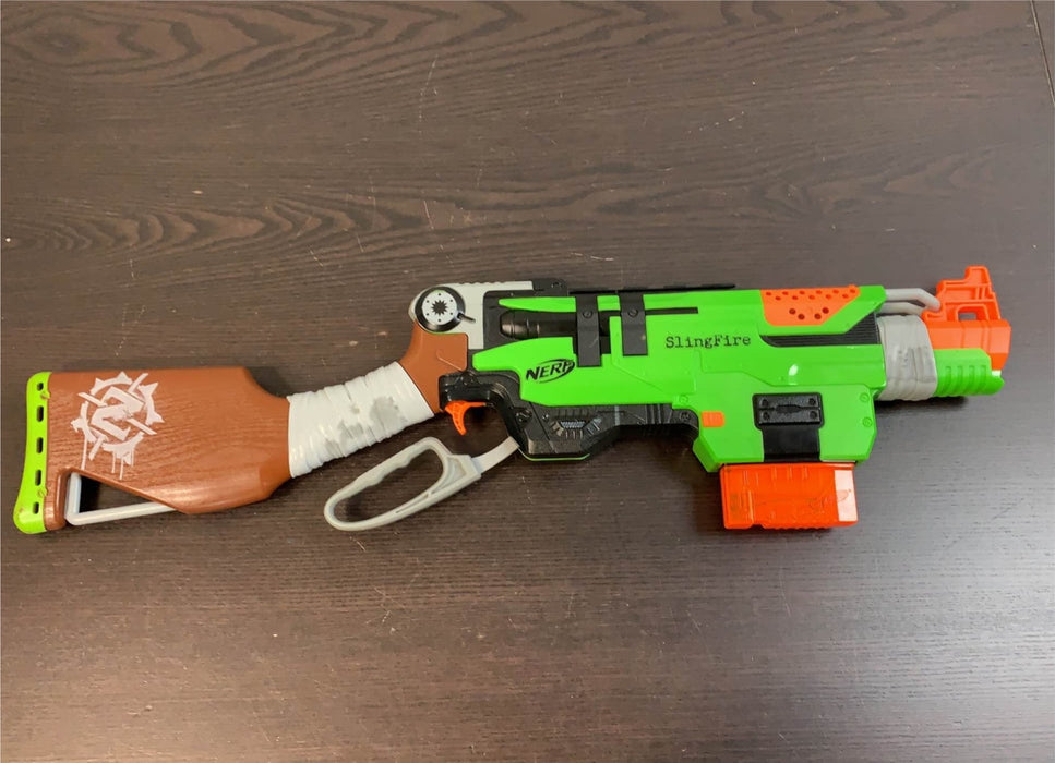 used Nerf Zombie Strike SlingFire Blaster