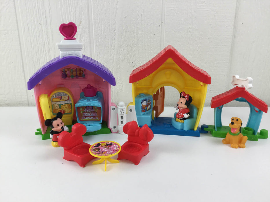 used Fisher Price Disney Mickey And Minnie’s House Playset By Little People