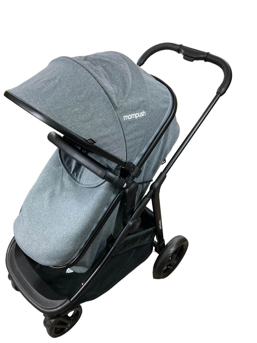 used Mompush Meteor 2 Stroller, 2021, Gray