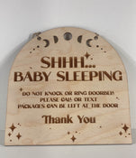 secondhand Baby Sleeping Sign