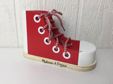 used Melissa & Doug Deluxe Wood Lacing Sneaker