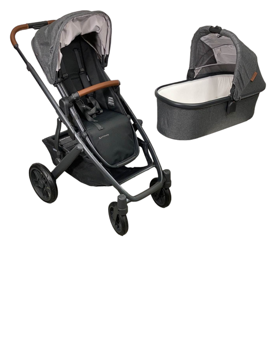 UPPAbaby VISTA V2 Stroller, Greyson (Charcoal Melange), 2022