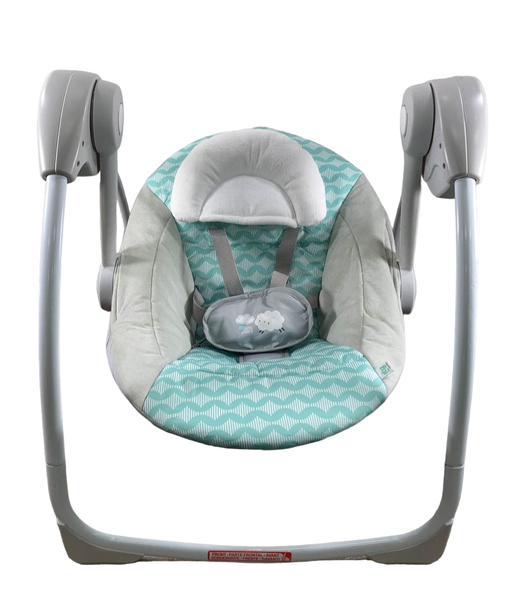 secondhand Ingenuity Swingity Swing Portable Baby Swing, Goji