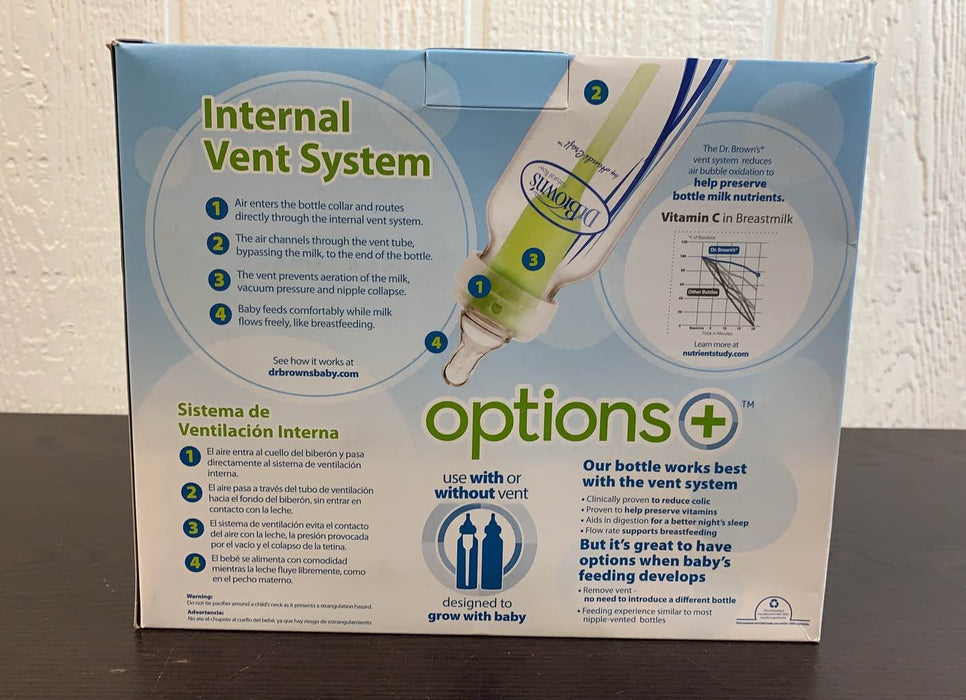 secondhand Dr. Brown's Options+ 17 Piece Complete Infant Starter Set