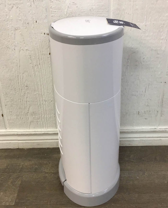 secondhand Diaper Dekor Classic Diaper Pail, White