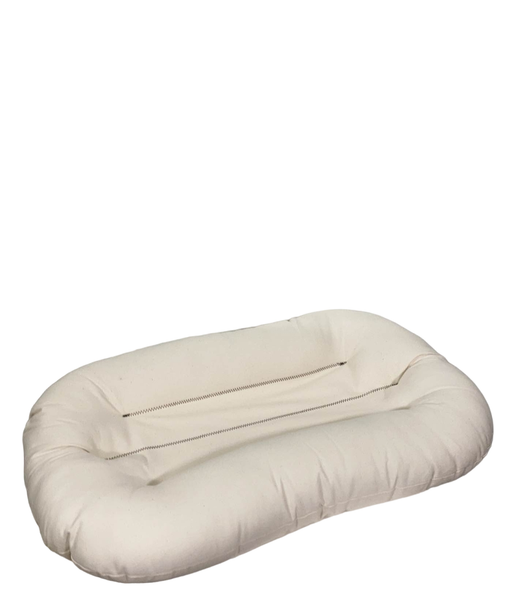 used Snuggle Me Organic Sensory Infant Lounger, Natural