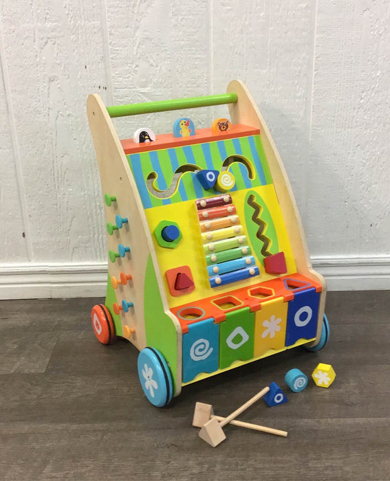 used Imaginarium Wooden Activity Push Toy