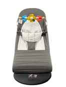 used BabyBjorn Bouncer Balance, Dark Grey/Grey, Black Frame