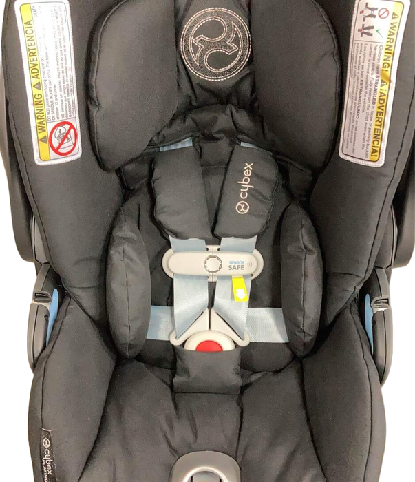 Cybex Cloud Q Infant Car Seat with SensorSafe, Stardust Black, 2023