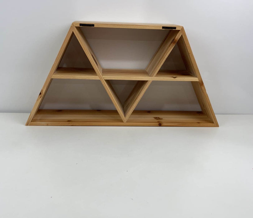 secondhand Pillowfort Triangles Shelf, -12"x 24"