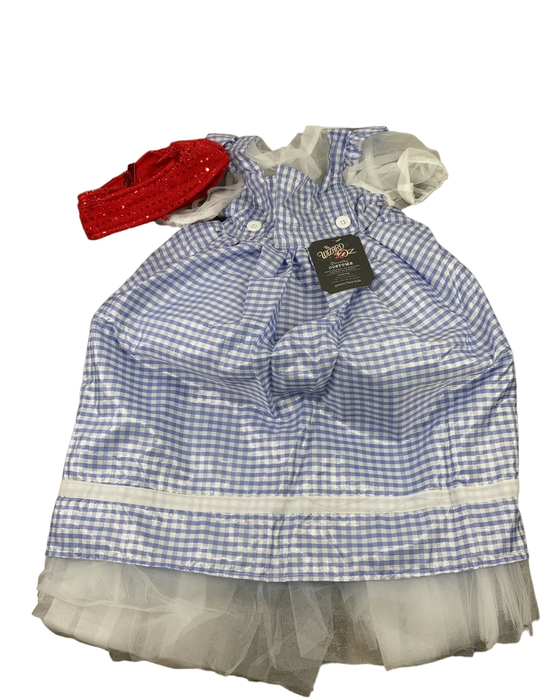 used Pottery Barn Kids Wizard of Oz Dorothy Costume, 4-6yrs