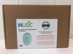 used Wusic Womb Music Heartbeat Baby Monitor