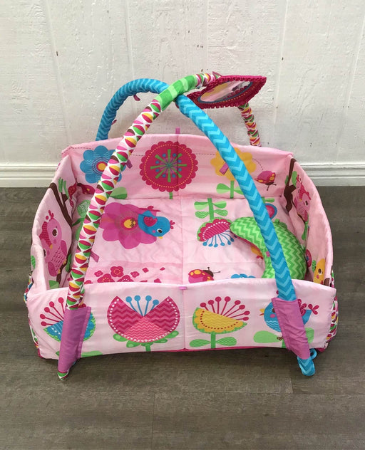 secondhand Bright Starts 5-in-1 Your Way Ball Play Activity Gym, Pink - HIDDEN NEEDS PHOTOS 9/6