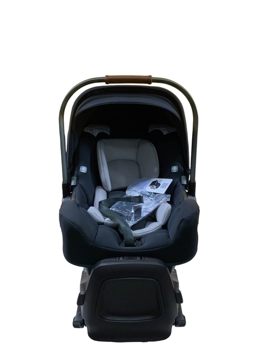 used Nuna PIPA rx Infant Car Seat, Caviar, 2023