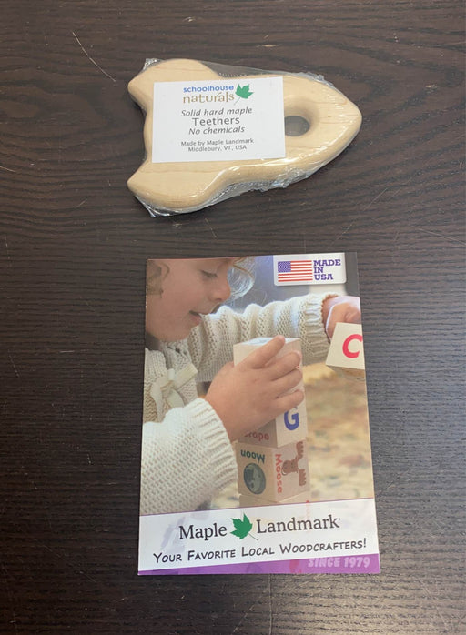 used Maple Landmark Maple Teether Pair