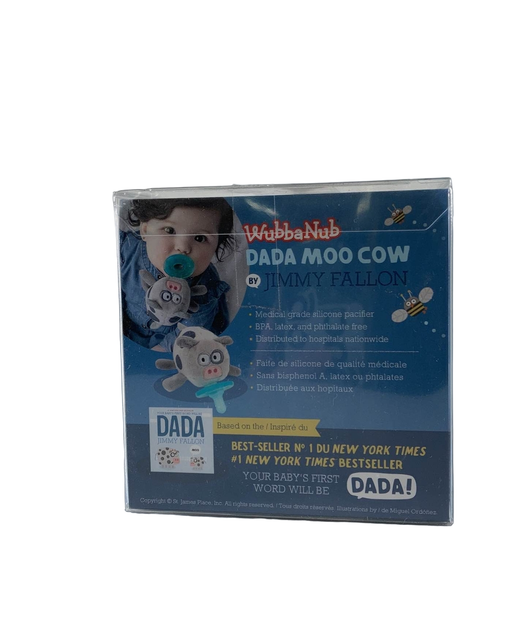 secondhand WubbaNub Pacifier, Dada Cow