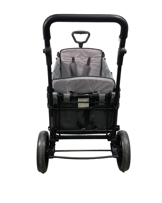 secondhand Wonderfold X2 Push + Pull Double Stroller Wagon, 2021, Stone Gray